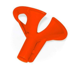 Насадки, с боковым зажимом, Красный, 100 шт.