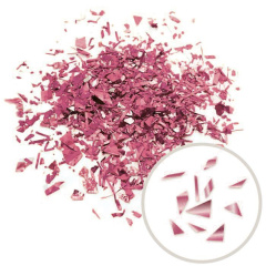Конфетти дробленые, Розовое Золото, Металлик, 250 гр.