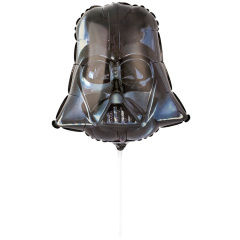 A Шар (11"/28 см) Мини-фигуры, Звездные Войны, Шлем Вейдера, 1 шт.
