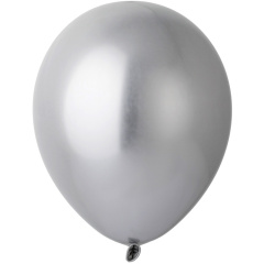 Шар (10"/25см) Серебро Хром СШ