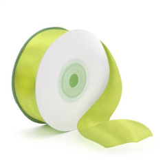 Лента Атлас Свежая зелень.